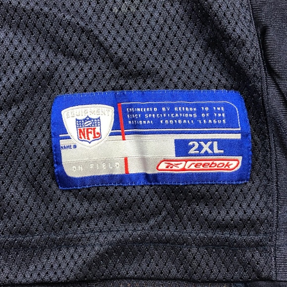 Chicago Bears Brian Urlacher NFL 90s Reebok Mesh Football Jersey Mens 2XL - Picture 3 of 4